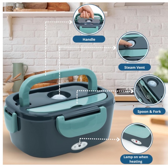 M541 1.5L Electric Lunch Box Heated Thermal Portable (Car / Work / Home) - Picture 5 of 5